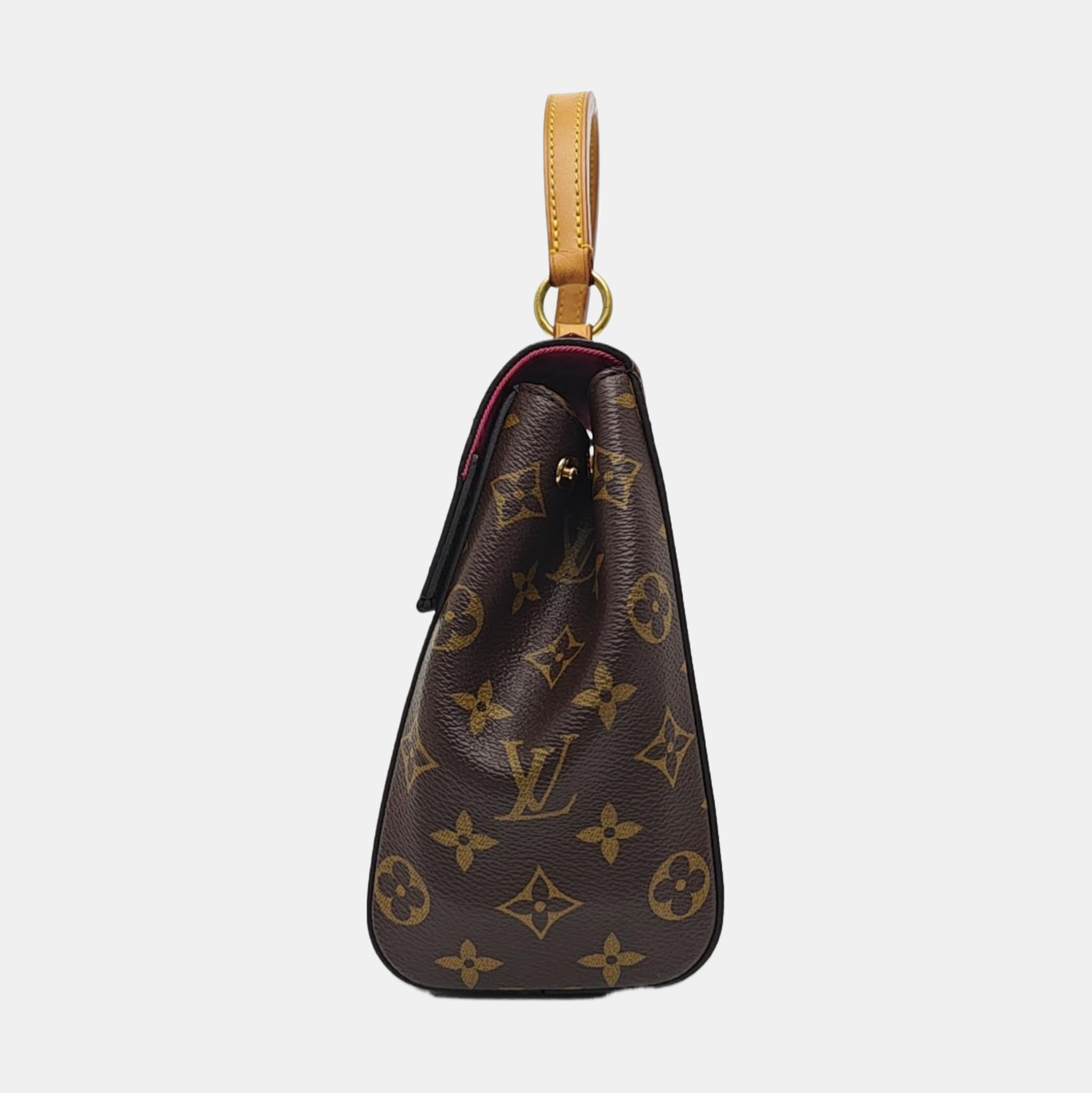 CLUNY PM Monogram Coated Canvas Brown