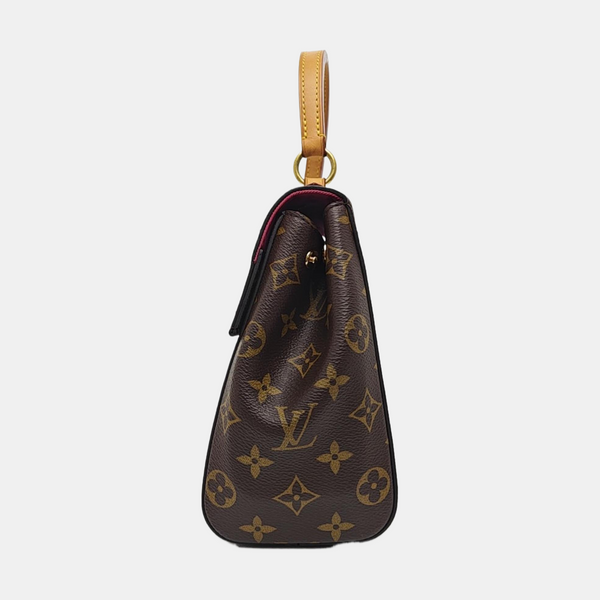 CLUNY PM Monogram Coated Canvas Brown