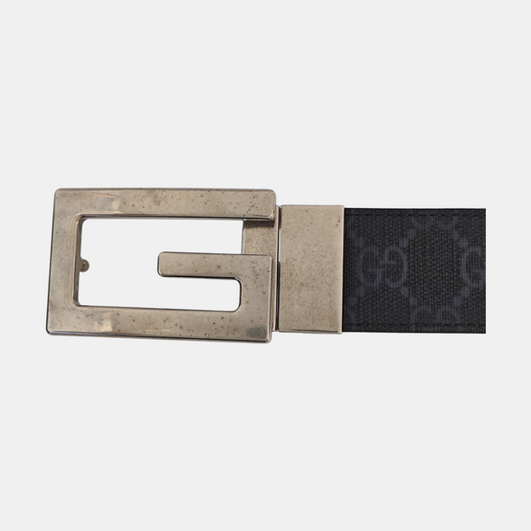 Coated Canvas Belt Black