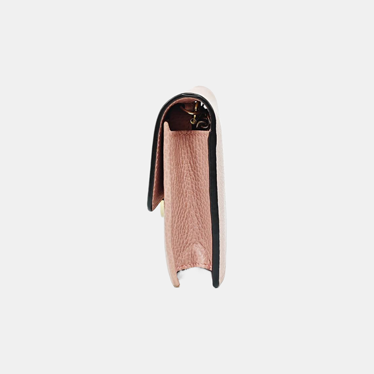 Interlocking G Small Calfskin Pink