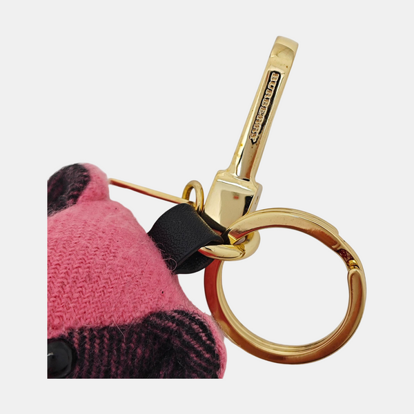 Red Fabric Bag Charm