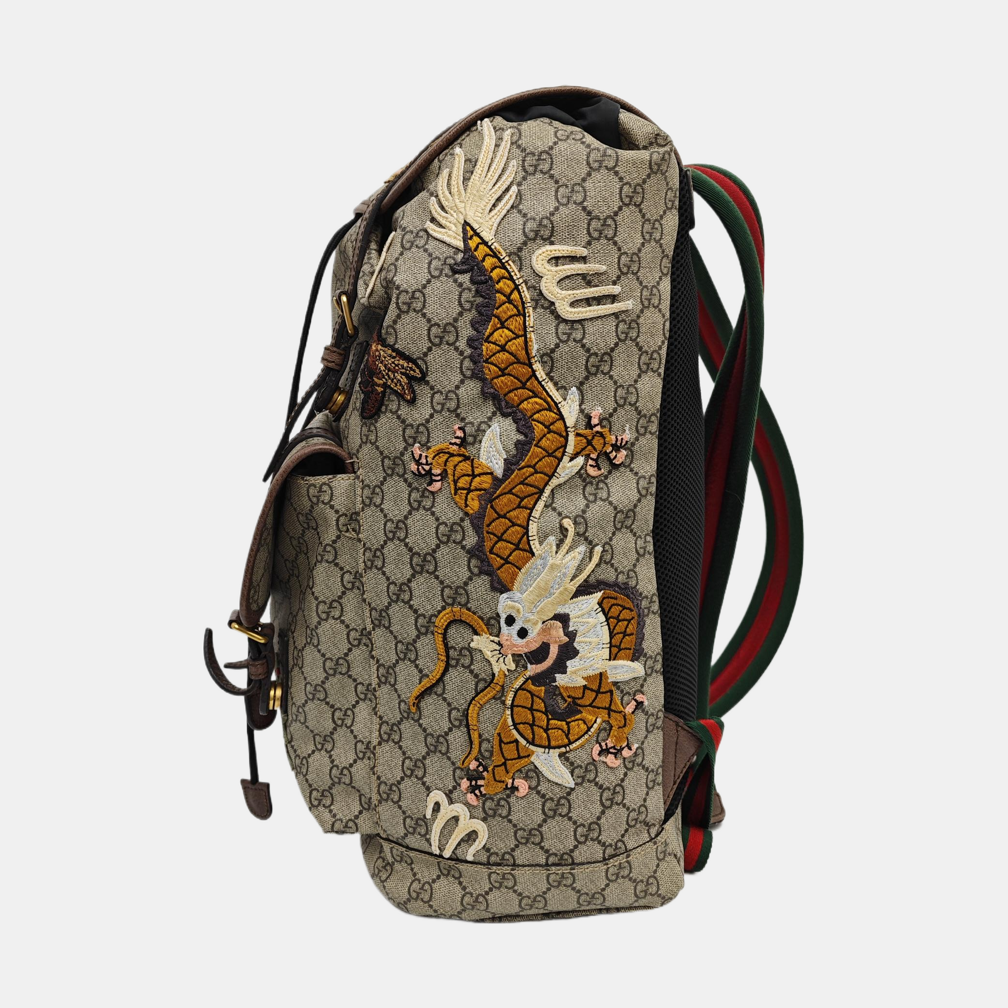 Courrier Monogram Coated Canvas Beige