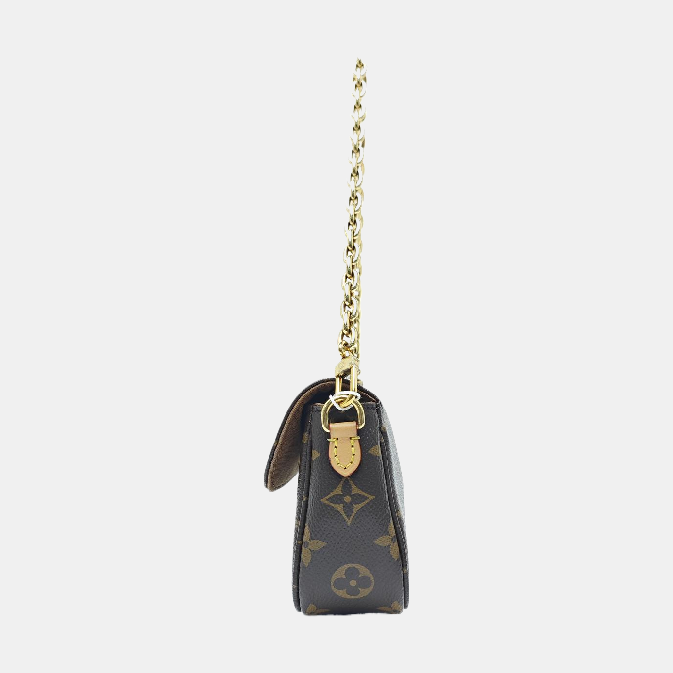 IVY Monogram Coated Canvas Brown