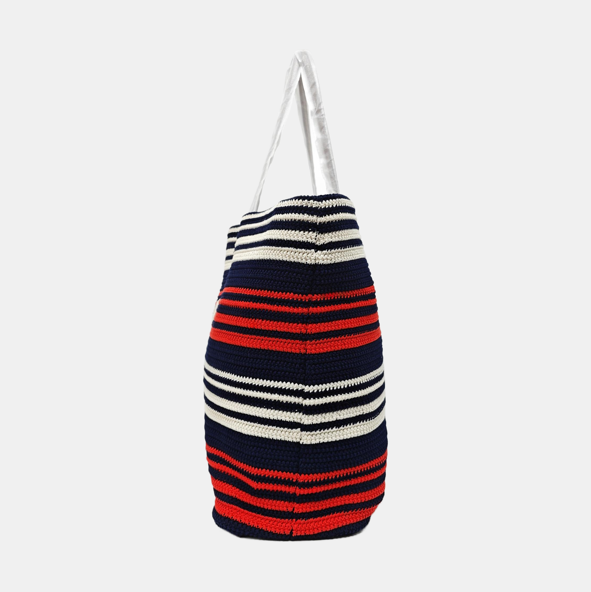 Fabric Shoulder Bag Multicolor