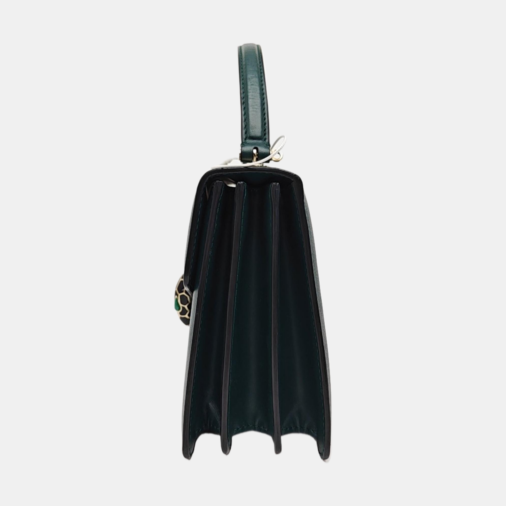 SERPENTI FOREVER Calfskin Green