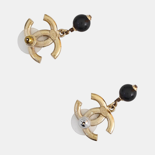 Metal Gold Stud Earrings