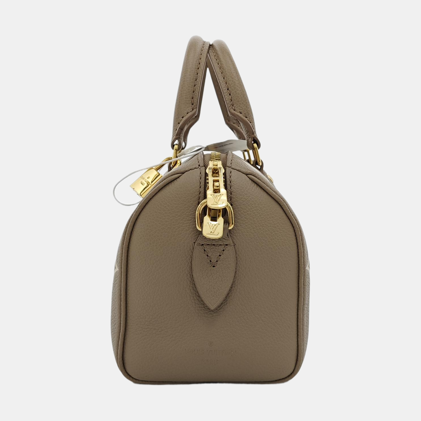 SPEEDY 20 Monogram Calfskin Gray
