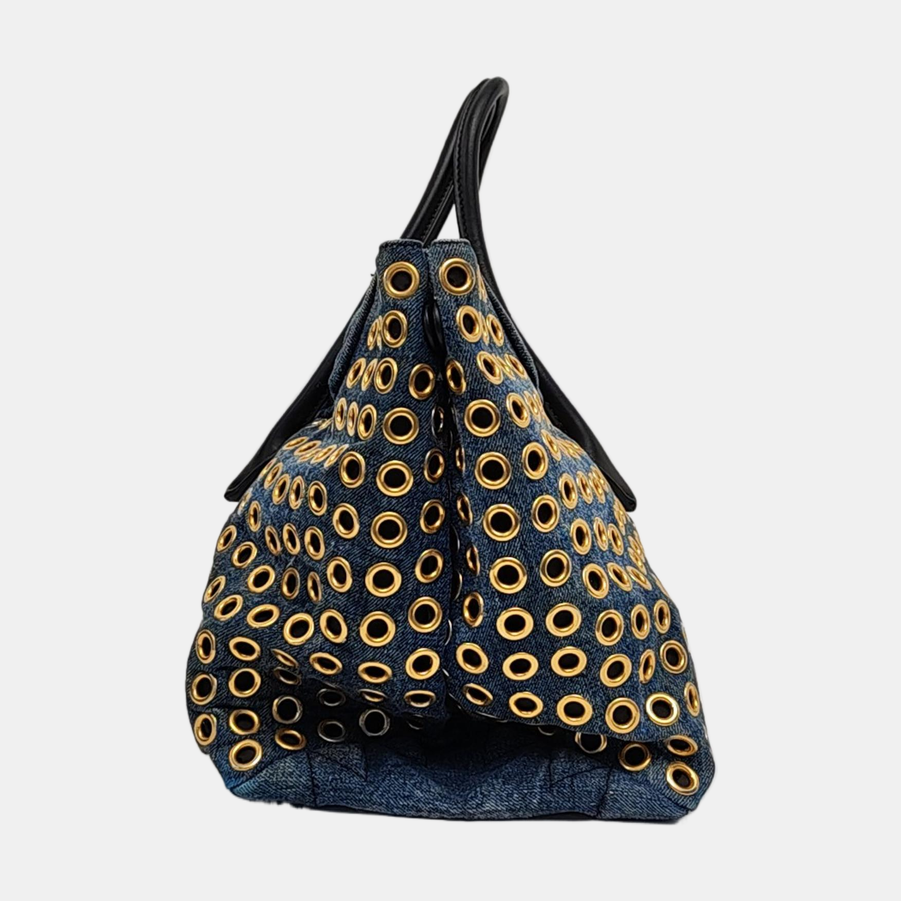 Zipper Wallet Denim Blue