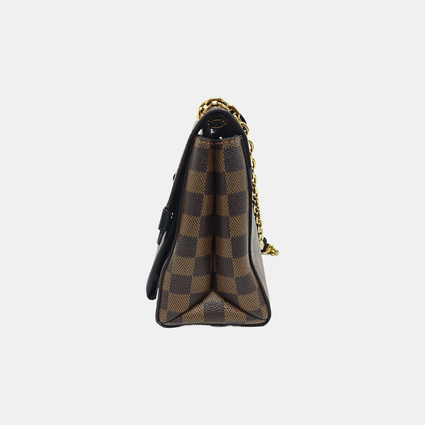 VAVIN PM Damier Ebene Coated Canvas Brown