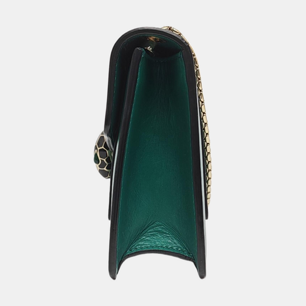 SERPENTI FOREVER Small Calfskin Green