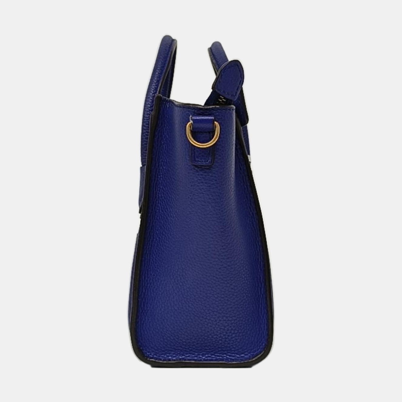 Authenticated pre-owned  LUGGAGE Nano Calfskin Blue - Tote Bag at Looply