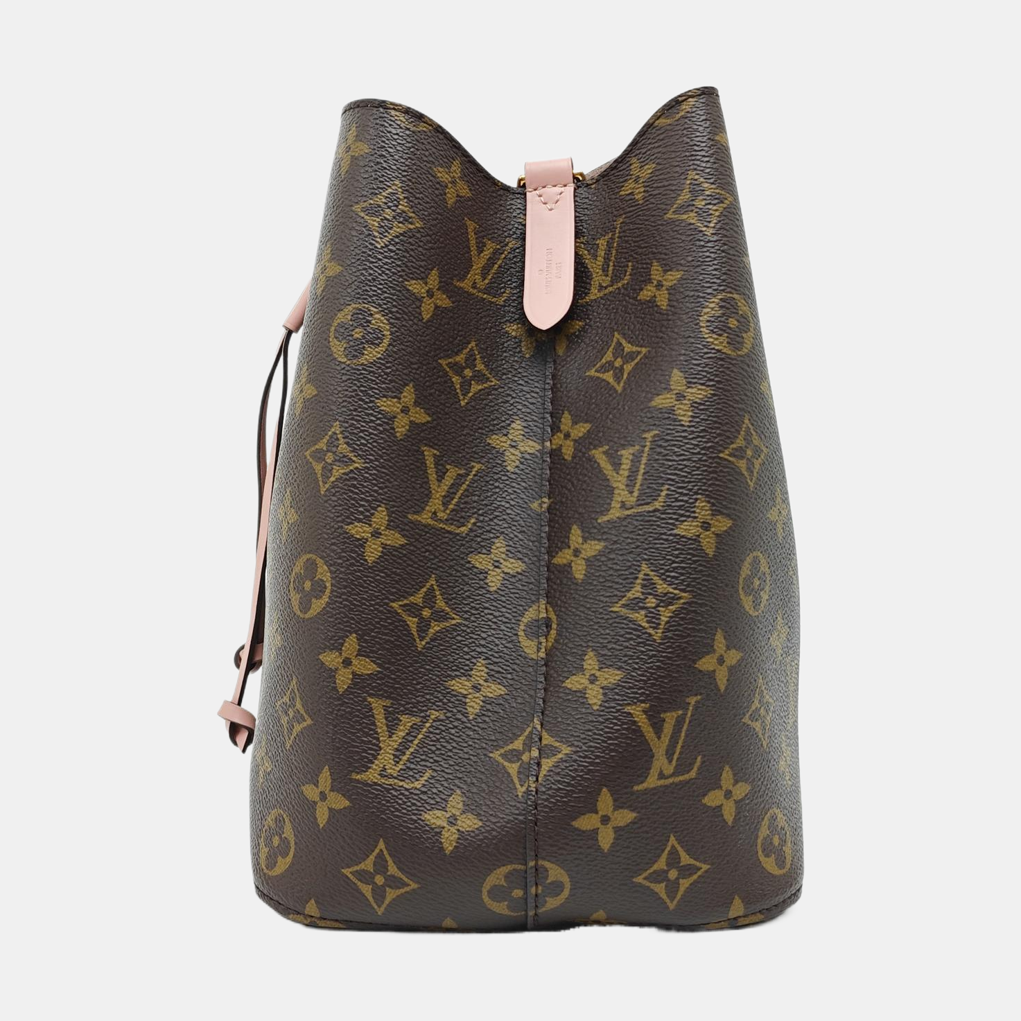 NÉONOÉ MM Monogram Coated Canvas Brown