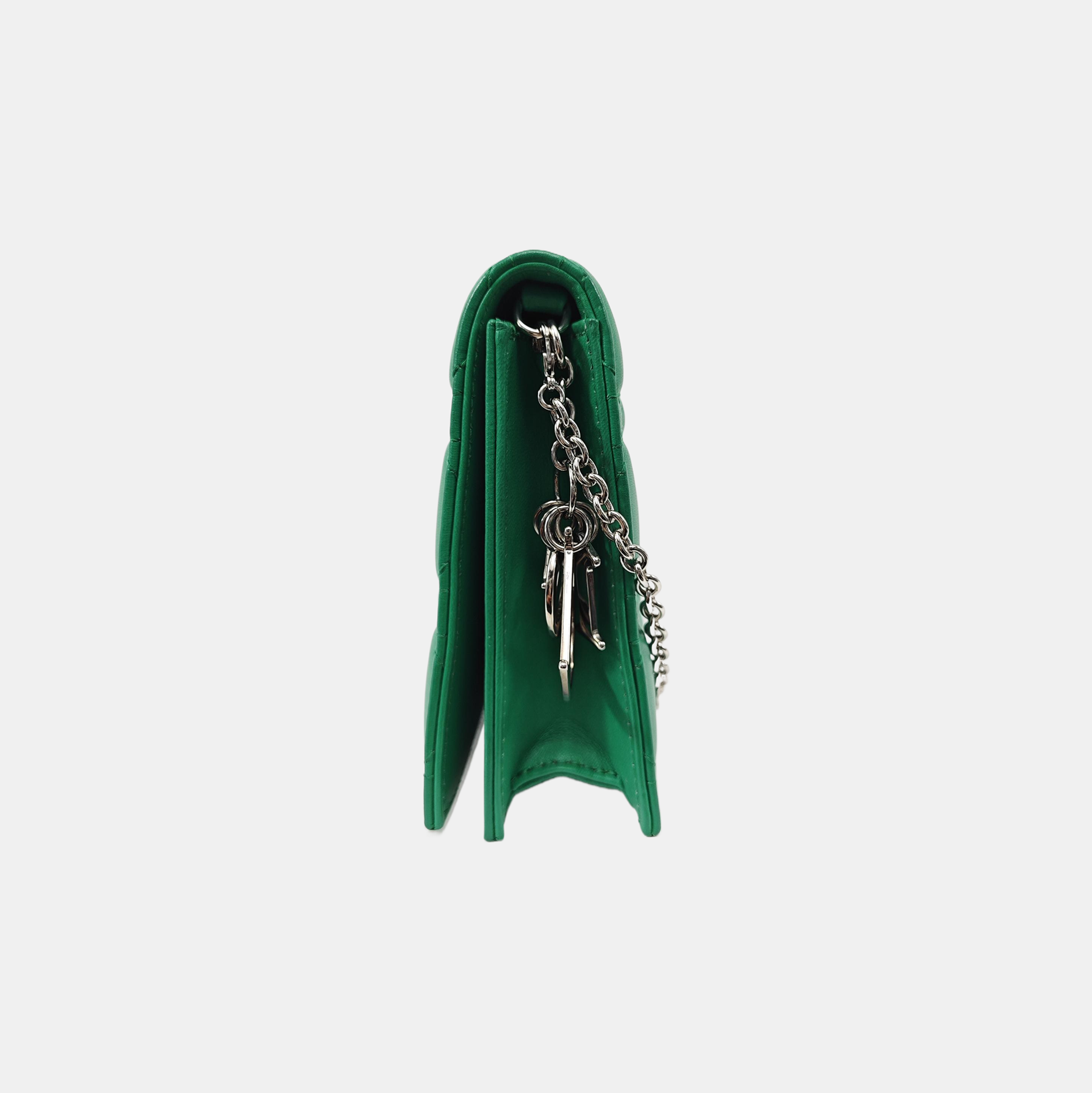 Lady Dior Medium Quilted Lambskin Green