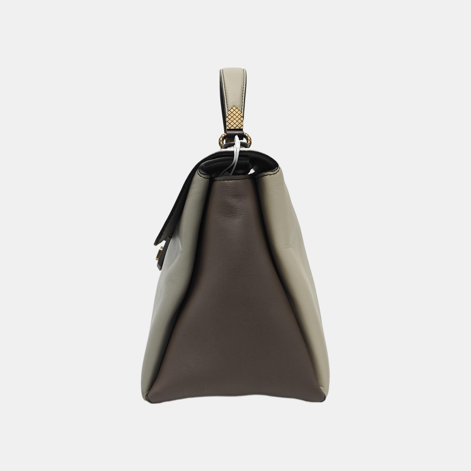 Piazza Medium Calfskin Gray