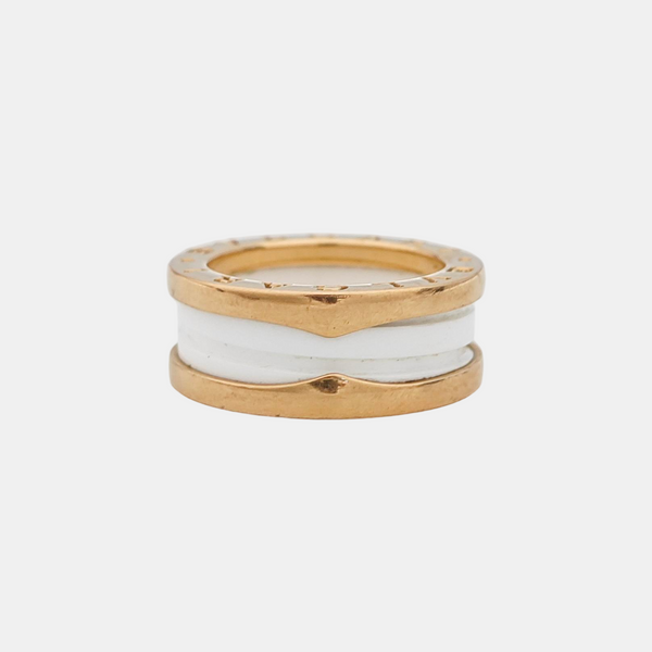 B.ZERO1 18k Rose Gold Ring EU 49