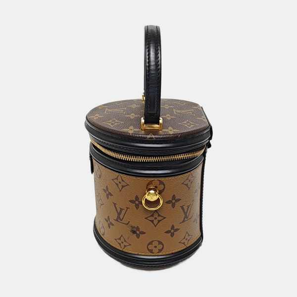 CANNES PM Monogram Coated Canvas Brown