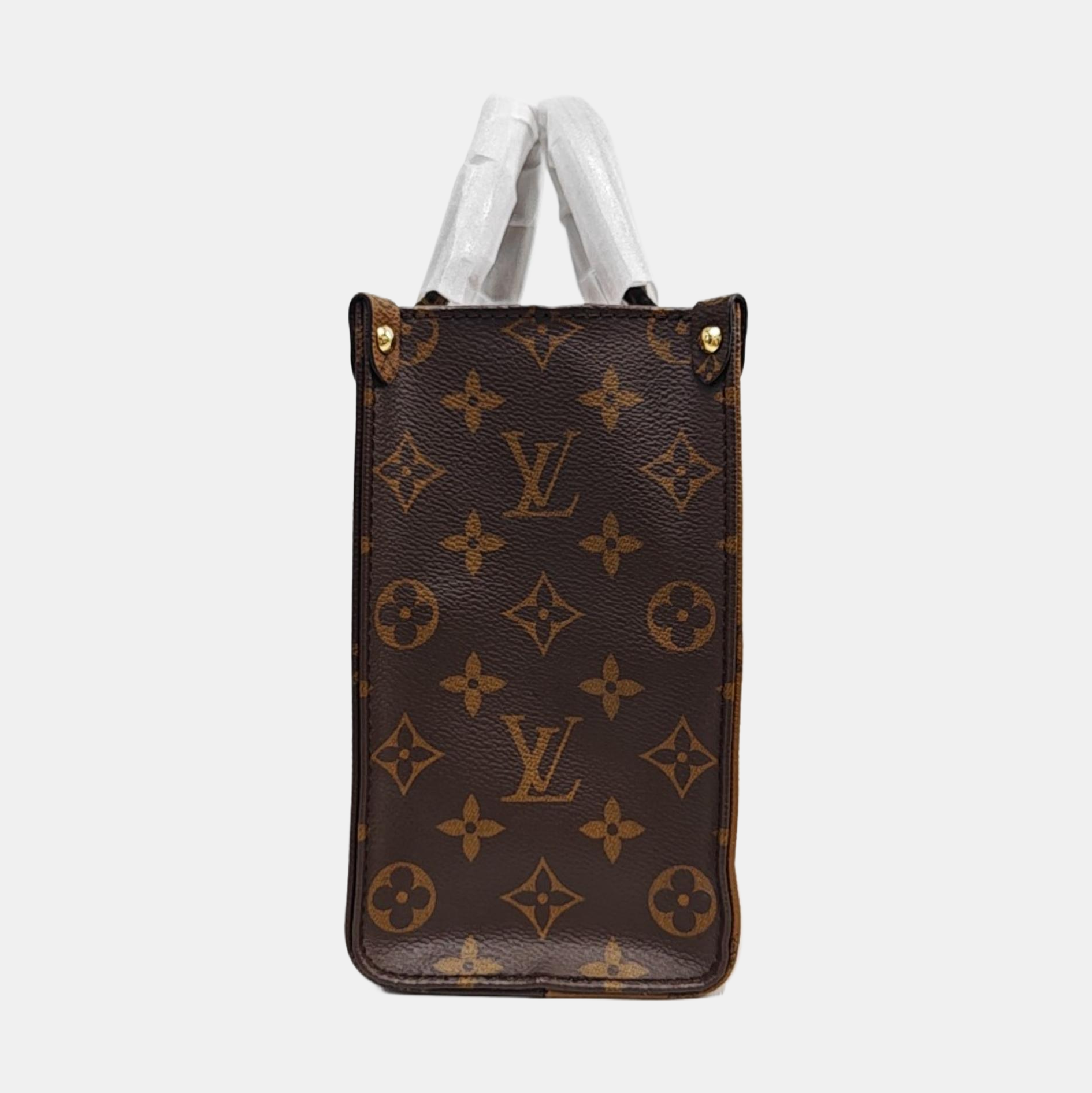 ONTHEGO PM Monogram Coated Canvas Brown