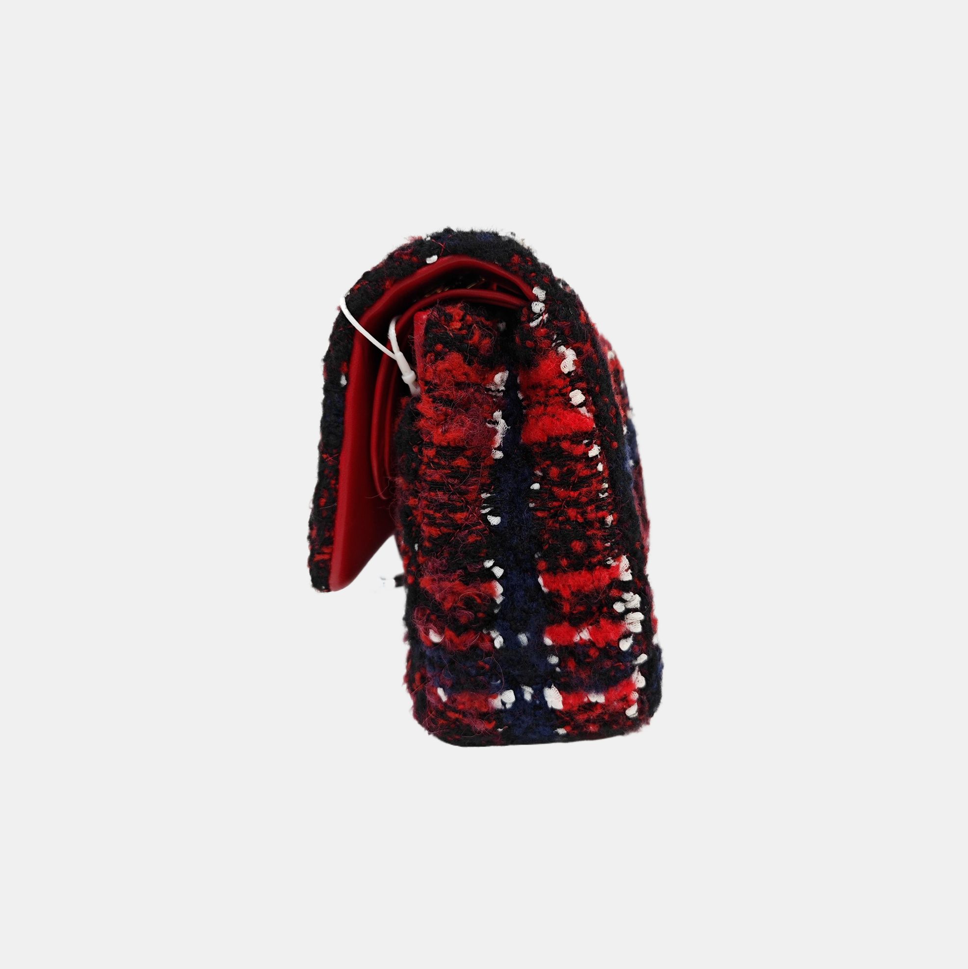 CLASSIC FLAP Medium Fabric Red
