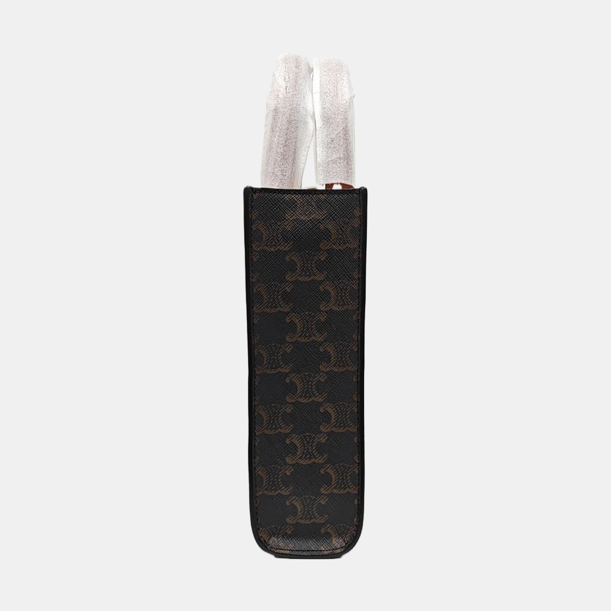 TRIOMPHE Mini Coated Canvas Brown