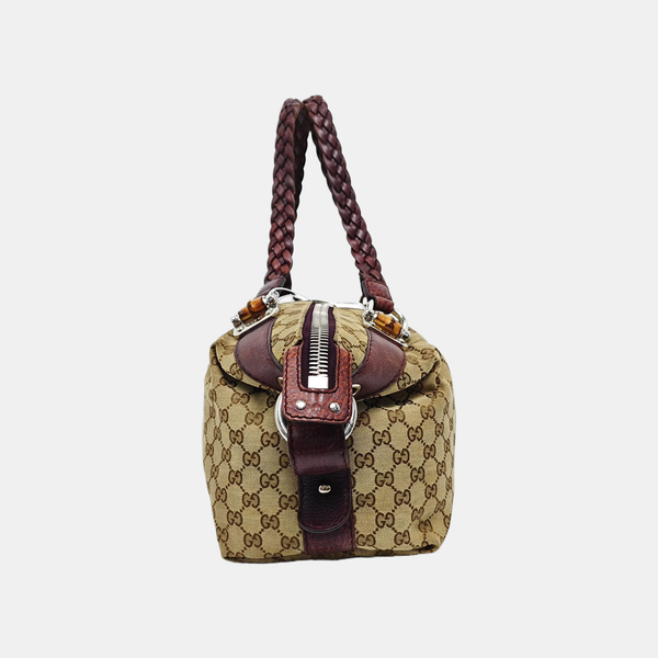 Bamboo 1947 Medium Monogram Canvas Beige