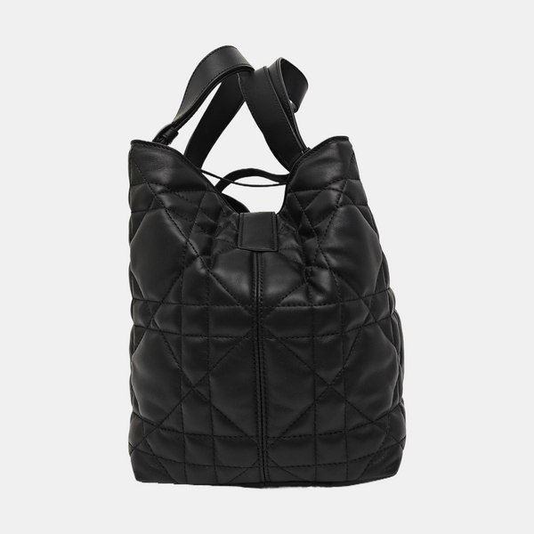 Toujours Medium Cannage Calfskin Black