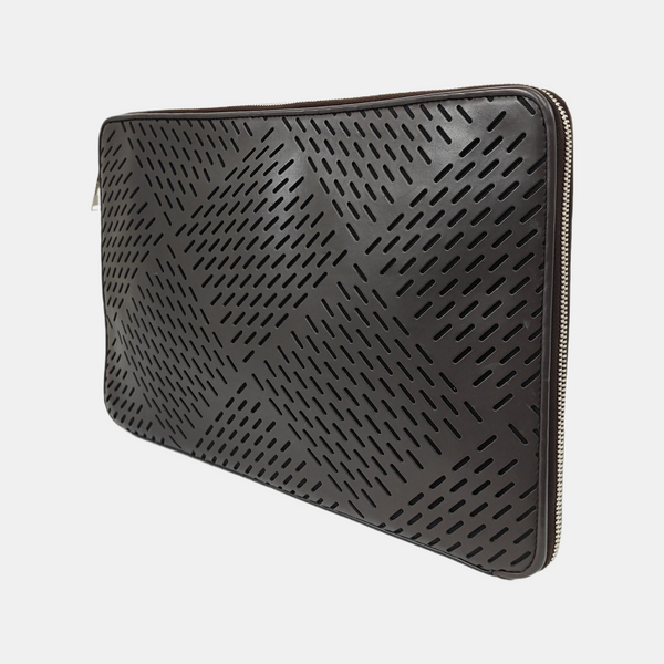 Calfskin Clutch Brown