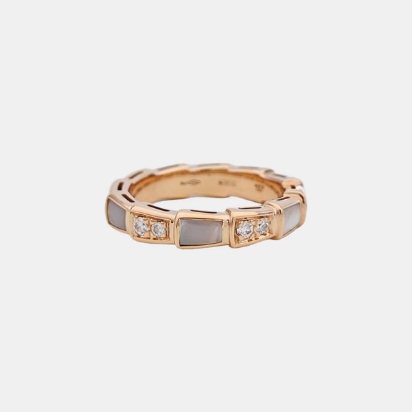 SERPENTI 18k Rose Gold Ring EU 49