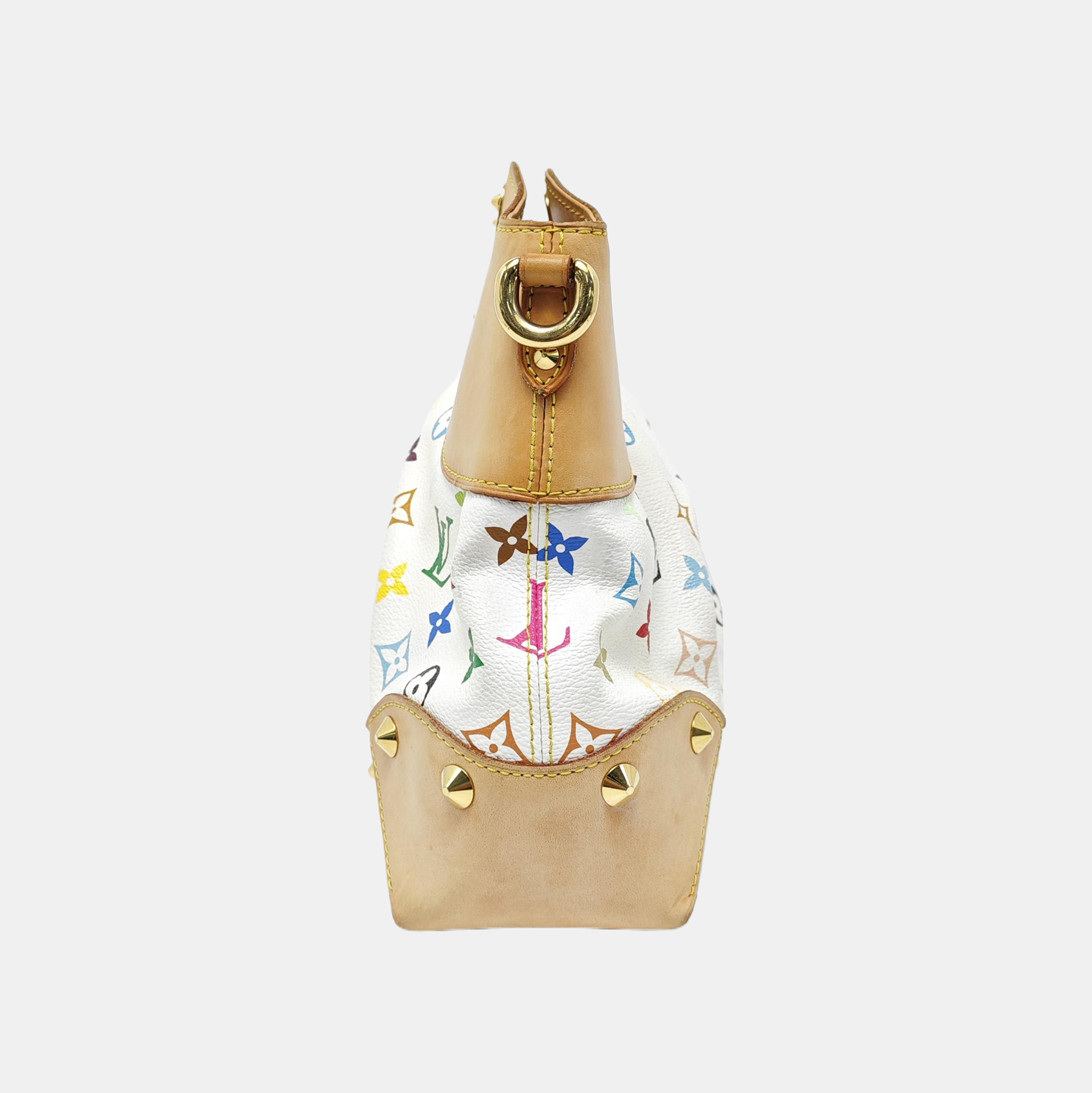 LV × TM JUDY MM Monogram Coated Canvas White