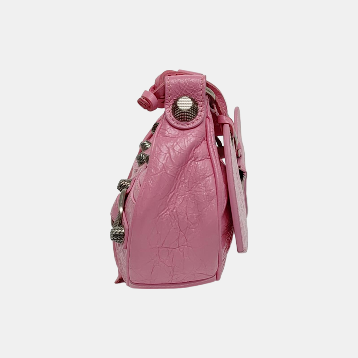 Le Cagole Mini Lambskin Red
