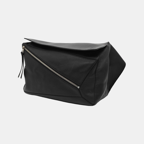 Puzzle Large Calfskin Black