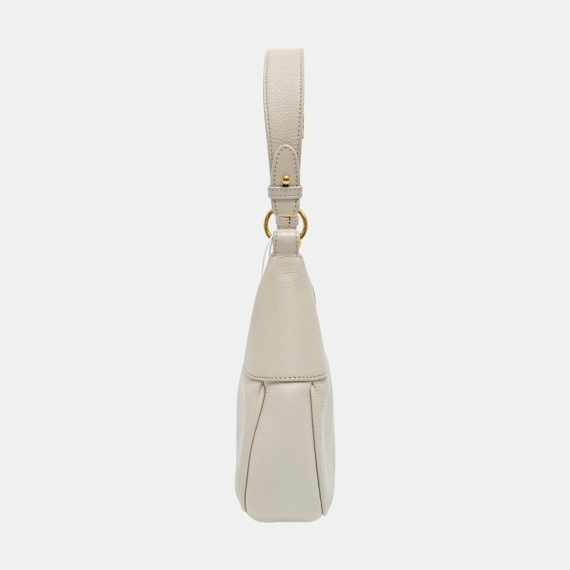 Aphrodite Small Calfskin White