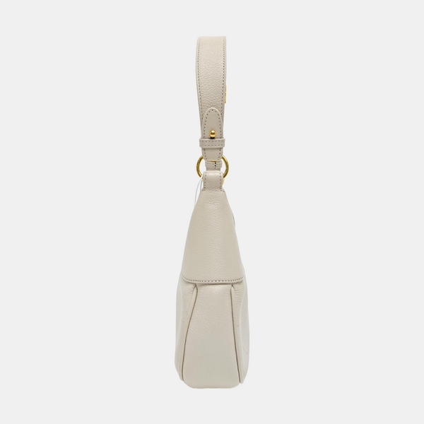 Aphrodite Small Calfskin White