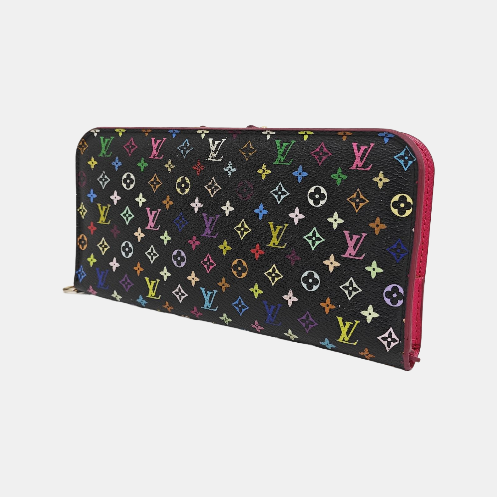 LV × TM INSOLITE Monogram Coated Canvas Black Wallet