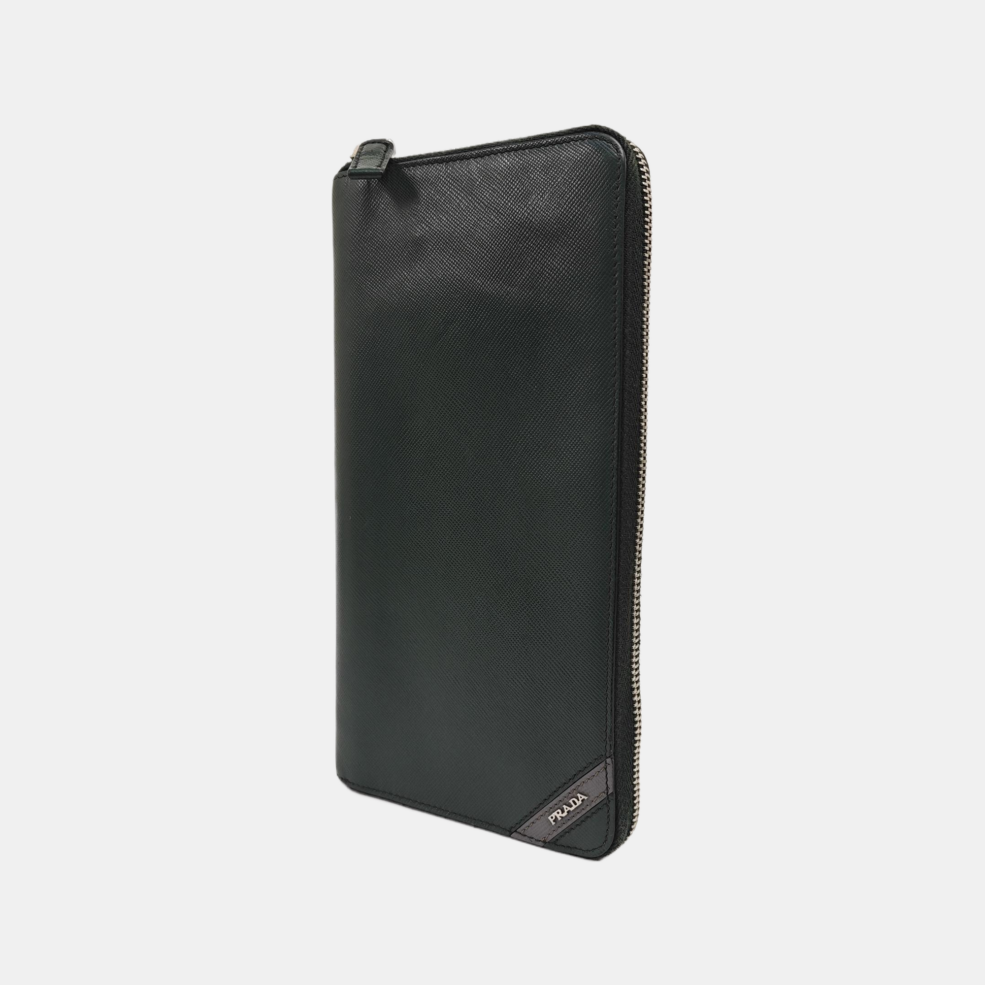 Saffiano Calfskin Wallet Green