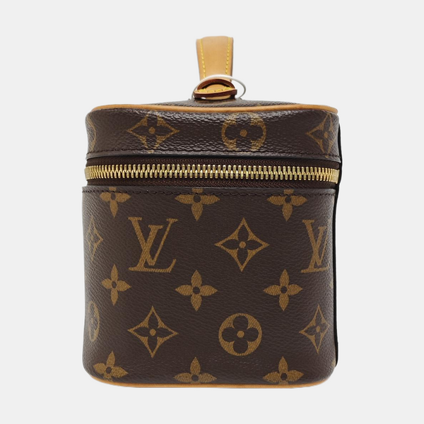 NICE Mini Monogram Coated Canvas Brown