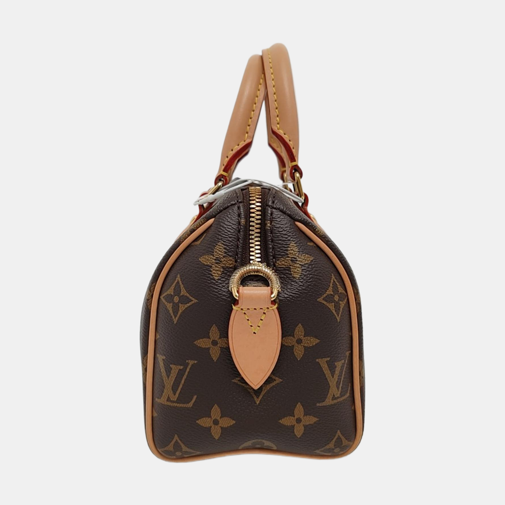 SPEEDY 20 Monogram Coated Canvas Brown