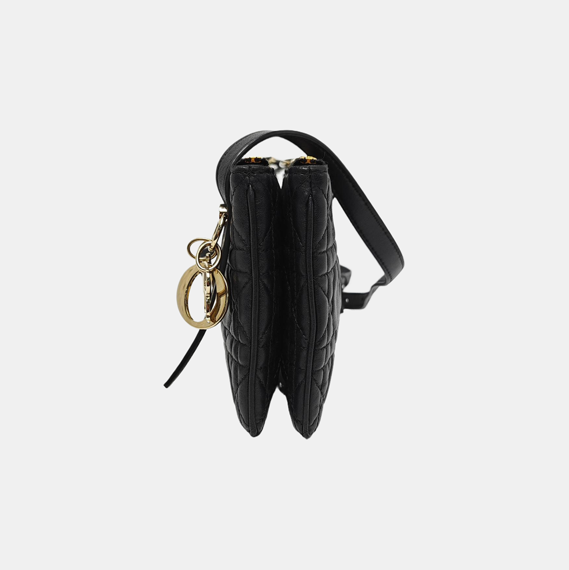 Cannage Lambskin Black