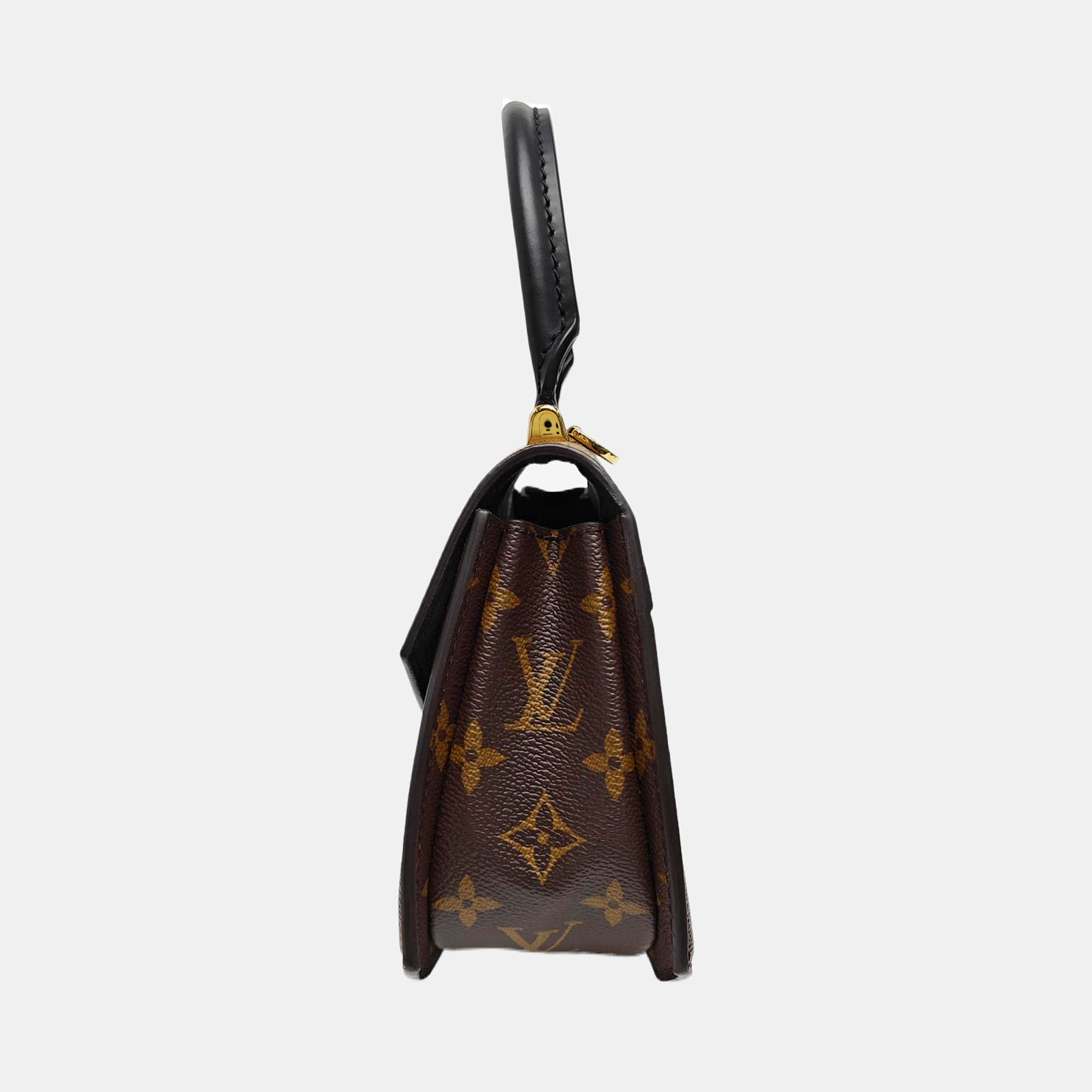 EDEN Super Mini Monogram Coated Canvas Brown