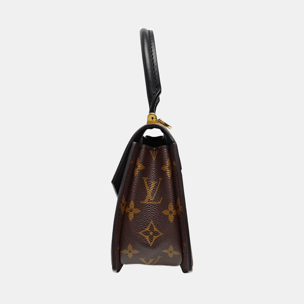 EDEN Super Mini Monogram Coated Canvas Brown