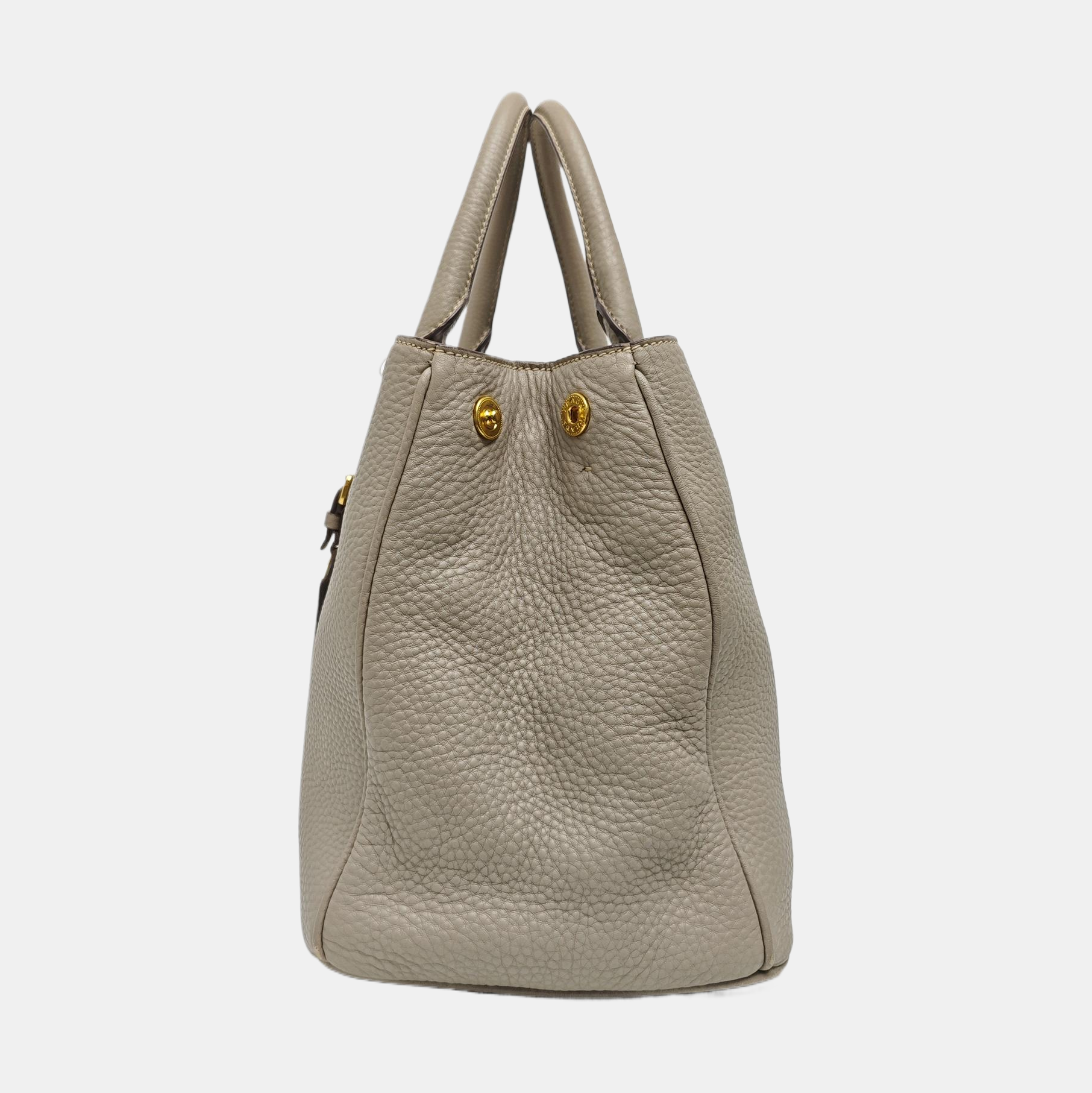 Galleria Large Calfskin Gray