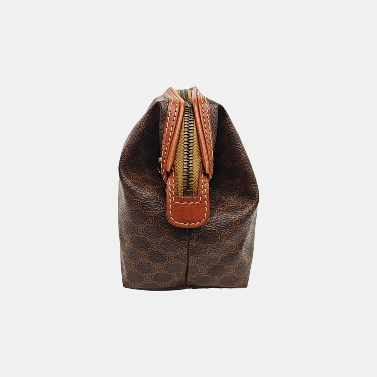 TRIOMPHE CANVAS Small Coated Canvas Brown