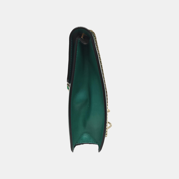 SERPENTI FOREVER Medium Calfskin Green