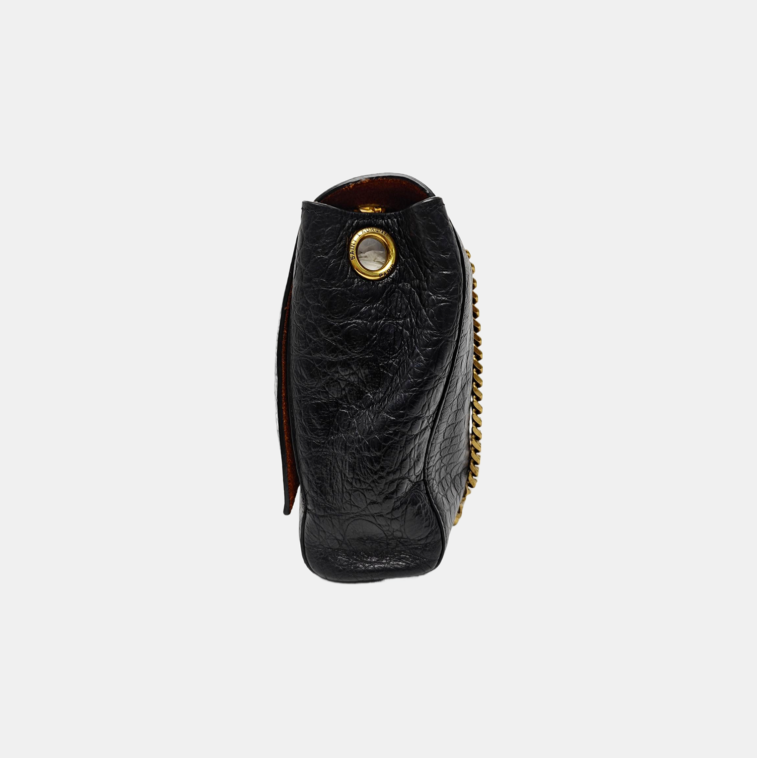 Calfskin Shoulder Bag Black