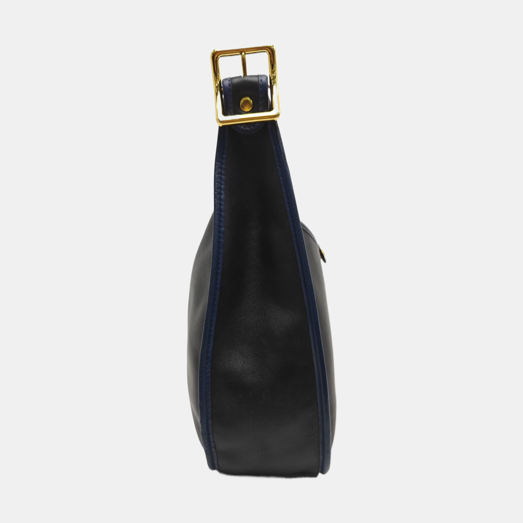 Calfskin Shoulder Bag Black