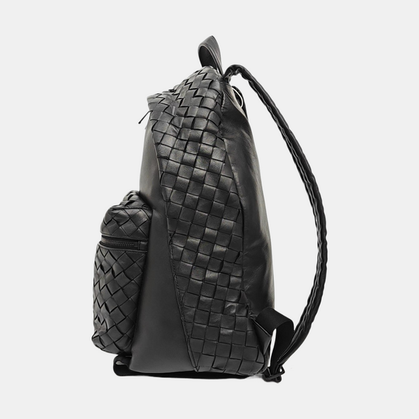 Calfskin Backpack Medium Black