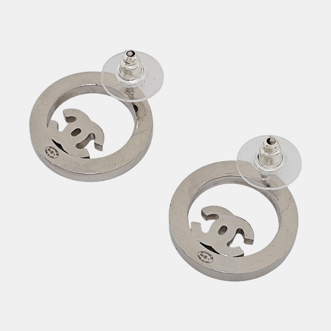 Metal Silver Stud Earrings
