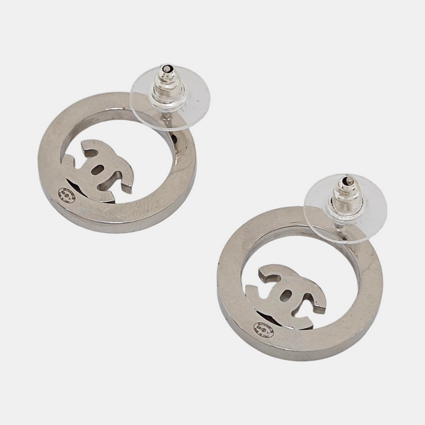 Metal Silver Stud Earrings