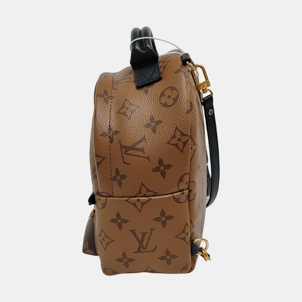 PALM SPRINGS Mini Monogram Coated Canvas Beige