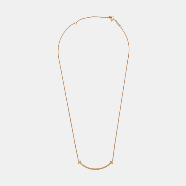 Tiffany T 18k Rose Gold Necklace