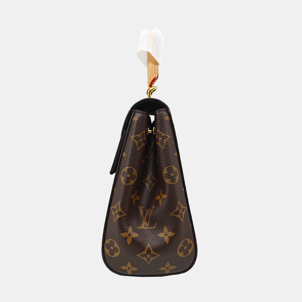 CLUNY Monogram Coated Canvas Brown